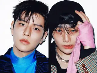 Stray Kids releases individual teasers for SEUNG MIN and IN for their new album "KARMA"... confident visuals