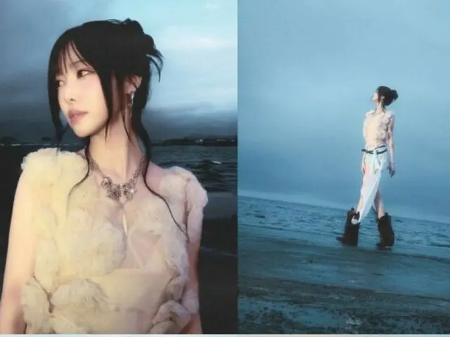 YUJUU's sensuous visual sensibility... Concept photos for her 3rd mini album "In Bloom" revealed