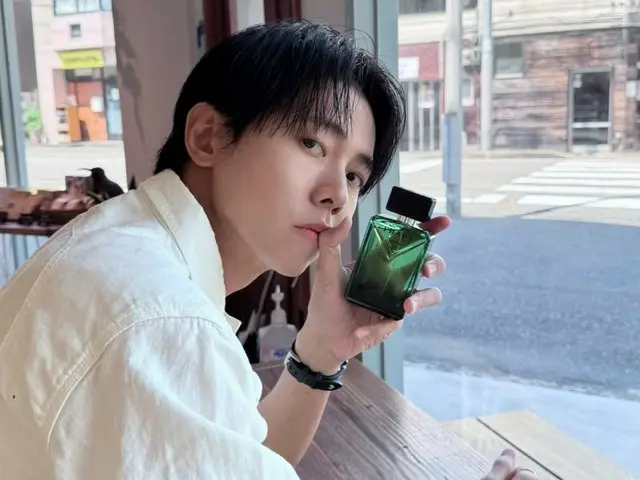 Joo Woojae, a refreshing visual that shines in denim outfits, "a unique atmosphere"