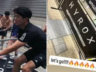 SHINee's Minho participates in the HYROX event in Japan and then performs at SMTOWN LIVE... "Strong stamina"