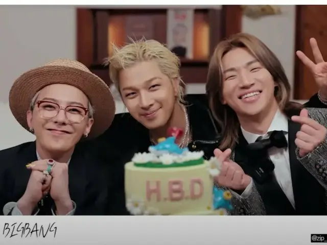 G-DRAGON, SOL, and D-LITE celebrate the 19th anniversary of BIGBANG's debut... A group photo of the legends (Taesung Ie) (video included)