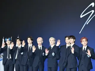 [Photo] Stray Kids holds press conference for opening ceremony of new album "KARMA"
