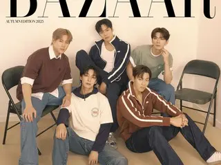 Celebrating their 10th anniversary since debut, MONSTA X graces the cover of Harper's BAZAAR Korea's fall edition... Individual covers also available