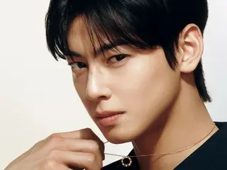 ASTRO's Cha EUN WOO unveils campaign image for Chaumet... "A genius face" that shines brighter than jewelry