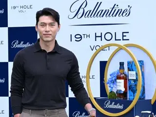 [Photo] Actor Hyun Bin, ambassador for Ballantine, appears