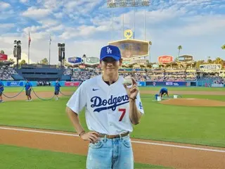 BTS' V's LA Dodgers Opening Ceremony video surpasses 20 million views
