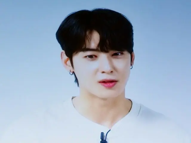 Cha EUN WOO (ASTRO), who is currently serving in the military, appears at the production briefing for the movie "First Ride" via video message!