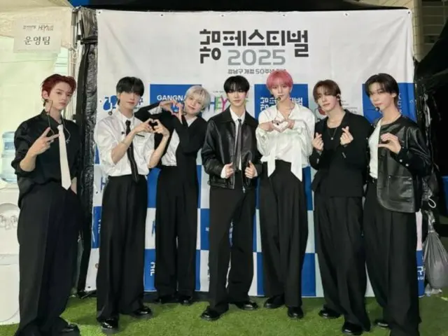 n.SSign, chic autumn vibes... Appearing at the 2025 Gangnam Festival Yeongdongdaero K-POP Concert