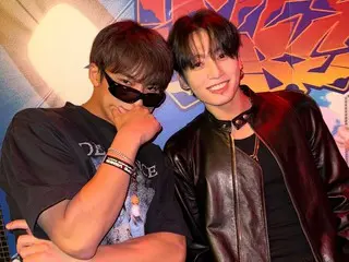 SEVENTEEN's MIN-GYU reveals rare photos of him with Wonwoo and BTS' Jung Kook during his military service at ReSpa