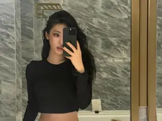 "aespa" Ningning catches everyone's attention with her stunning chemi-hori (ant-like waist)