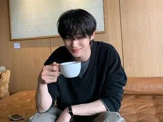 Actor Byeon WooSeok reveals boyfriend shots in autumn... Just enough time for a cup of coffee