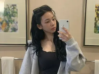 "aespa" Karina, AI-level beauty even without makeup... Sharing her natural daily life