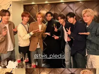 BTS' V, the shining visual among the junior group TWS