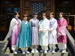 "BOYNEXTDOOR" greets mid-autumn celebration in hanbok... "Have a happy and peaceful mid-autumn celebration"