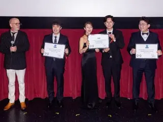 Actor Kim Min-jeong's screen comeback film "Florence" wins three awards at the Hollywood Film Festival