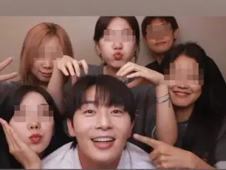 Park Seo Jun's wrap-up party for the fun-loving TV series "Waiting for Kyung Do"!