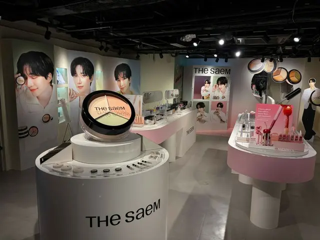"2PM's JUNHO effect?!" Cosmetics brand THe SeaM opens pop-up store in Shibuya... targeting the MZ generation