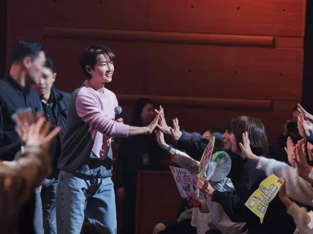 Actor Song Joong Ki's first fan meeting in Japan in 14 years was a huge success... "I'm grateful for my job as an actor"