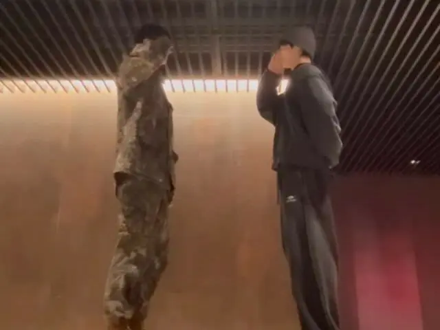 Jung Kook (BTS) next to soldier Cha Eun Woo!? ... "It's not a composite, right?" Challenge video becomes a hot topic (video included)