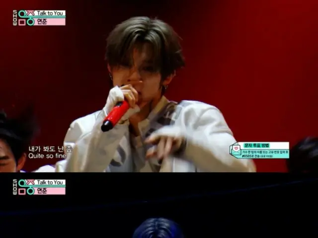 "TOMORROW X TOGETHER" Yeonjun's music and performances with his unique style have been a hot topic on music shows every day.