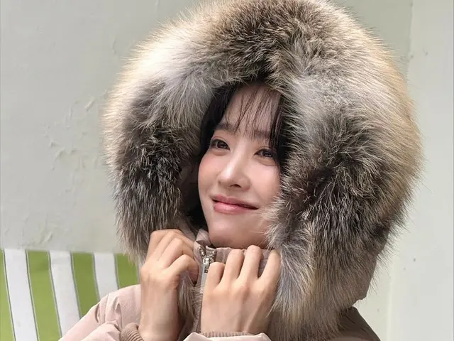 Actress Park Bo Young emerges as the "winter goddess"! ... Reveals the behind-the-scenes of a clothing brand shoot