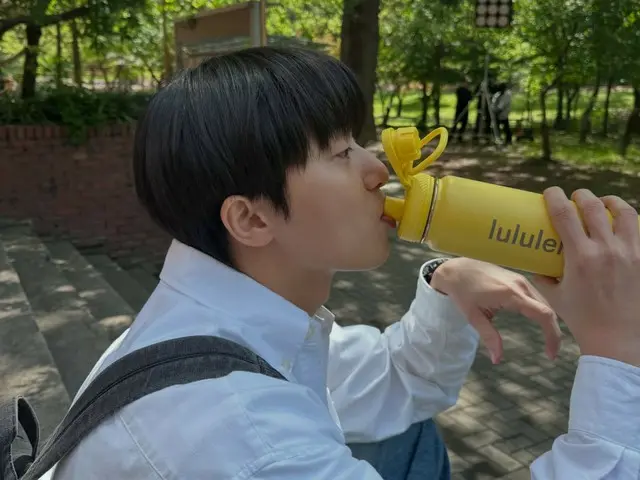 Actor Park Seo Jun reveals behind-the-scenes footage from the new TV series "Tomorrow Will Be Different"... "Waiting for Kyung-do"