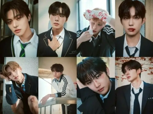 "ALPHA DRIVE ONE," born from "Voicepla 2," releases concept photos for their first mini album... stunning visuals