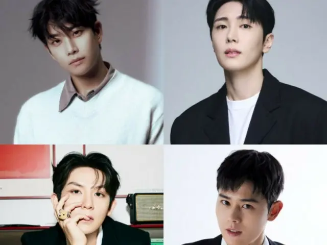 Kim Dongjun (ZE:A), MJ (ASTRO), Ricky (TEEN TOP), and Jaeyoon (SF9) will be performing at the musical concert "The
 Cast in the lead role of "Mission: K"